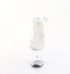 8 Inch Heel FLAMINGO-808PREM Clear