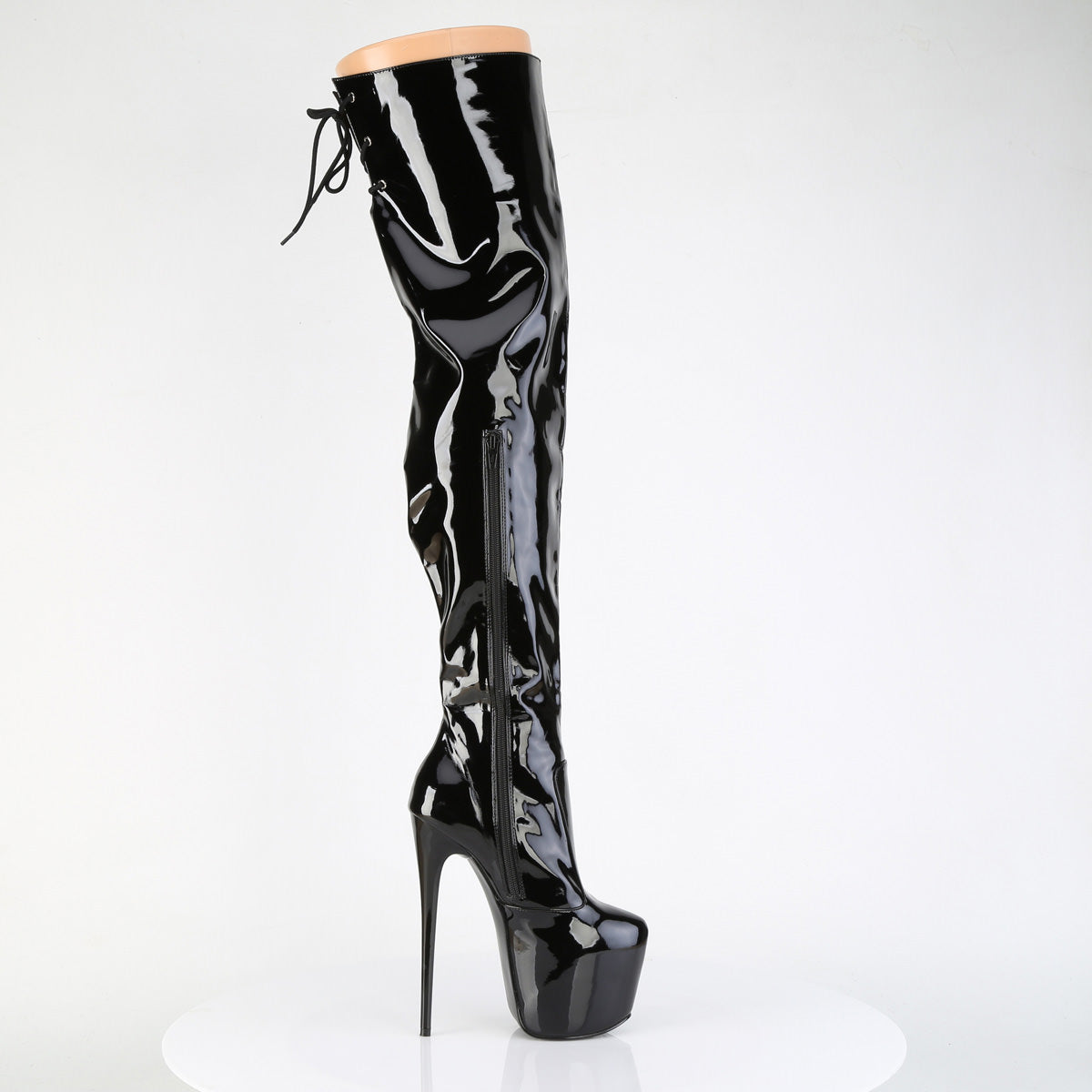 7 Inch Heel JUBILANT-3007 Black Patent