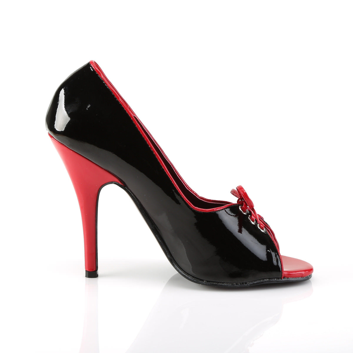 5 Inch Heel SEDUCE-216 Black-Red