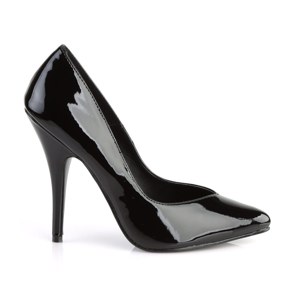 5 Inch Heel SEDUCE-420V Black Patent