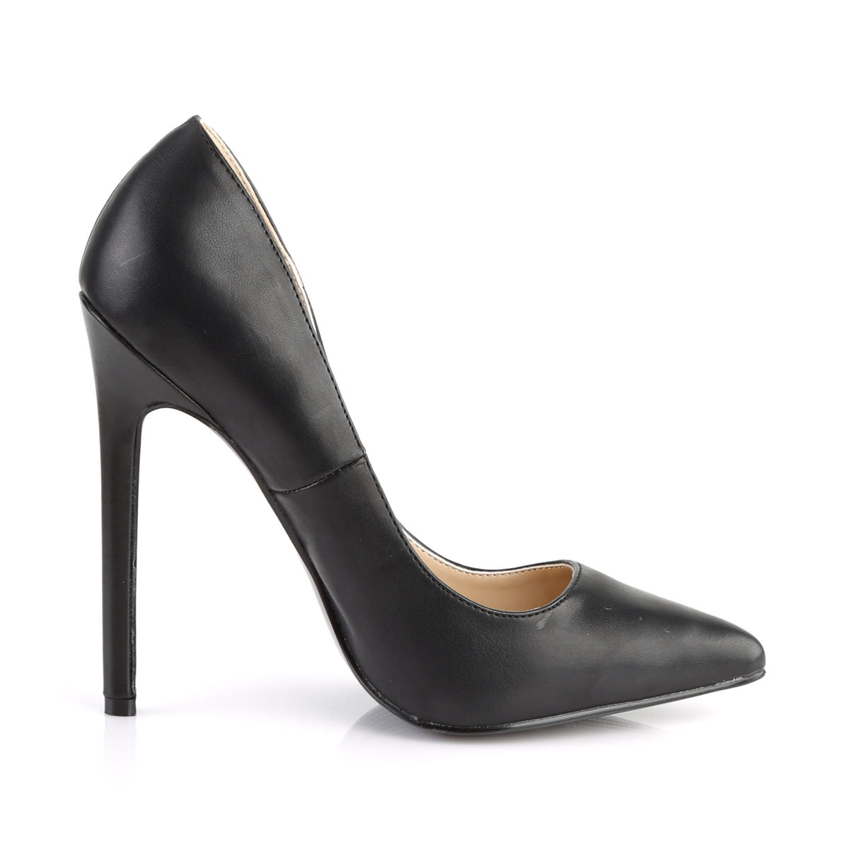 5 Inch Heel SEXY-20 Black Pu