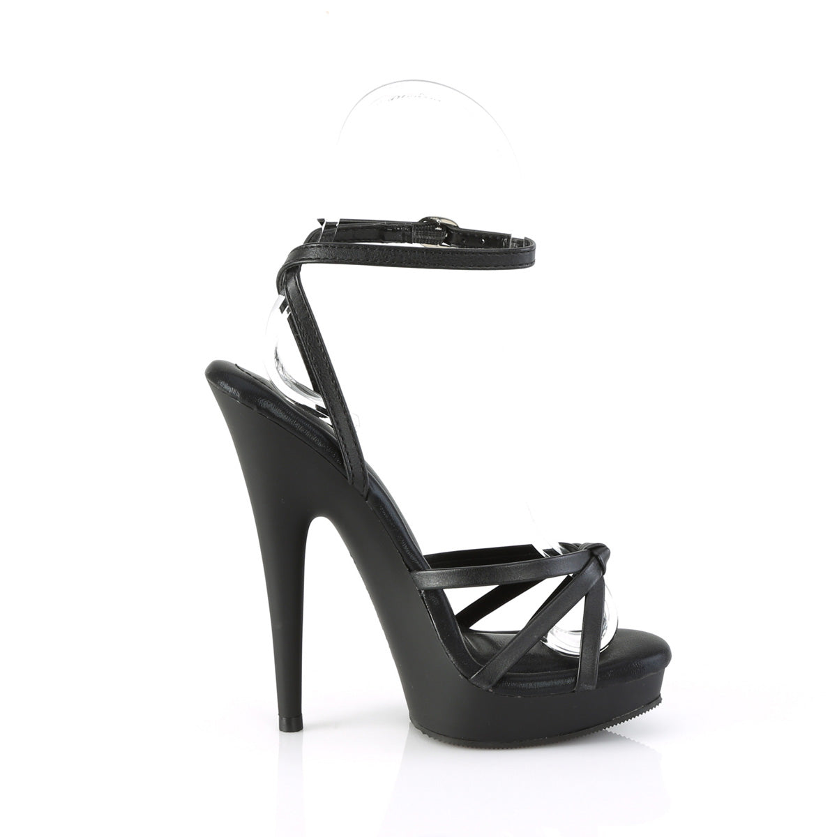 Mlle Dior Heeled Sandal Black Satin | DIOR