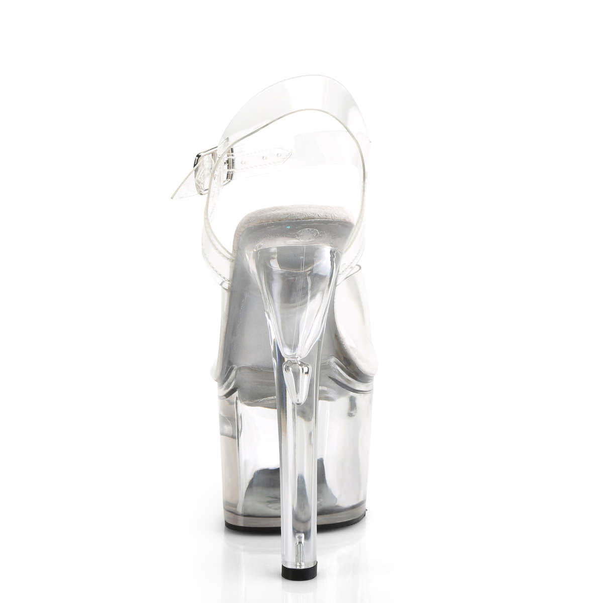 7 Inch Heel TIPJAR-708-2 Clear