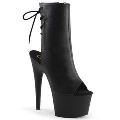 7 Inch Heel ADORE-1018 Black Pu