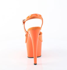 7 Inch Heel ADORE-709 Orange Patent