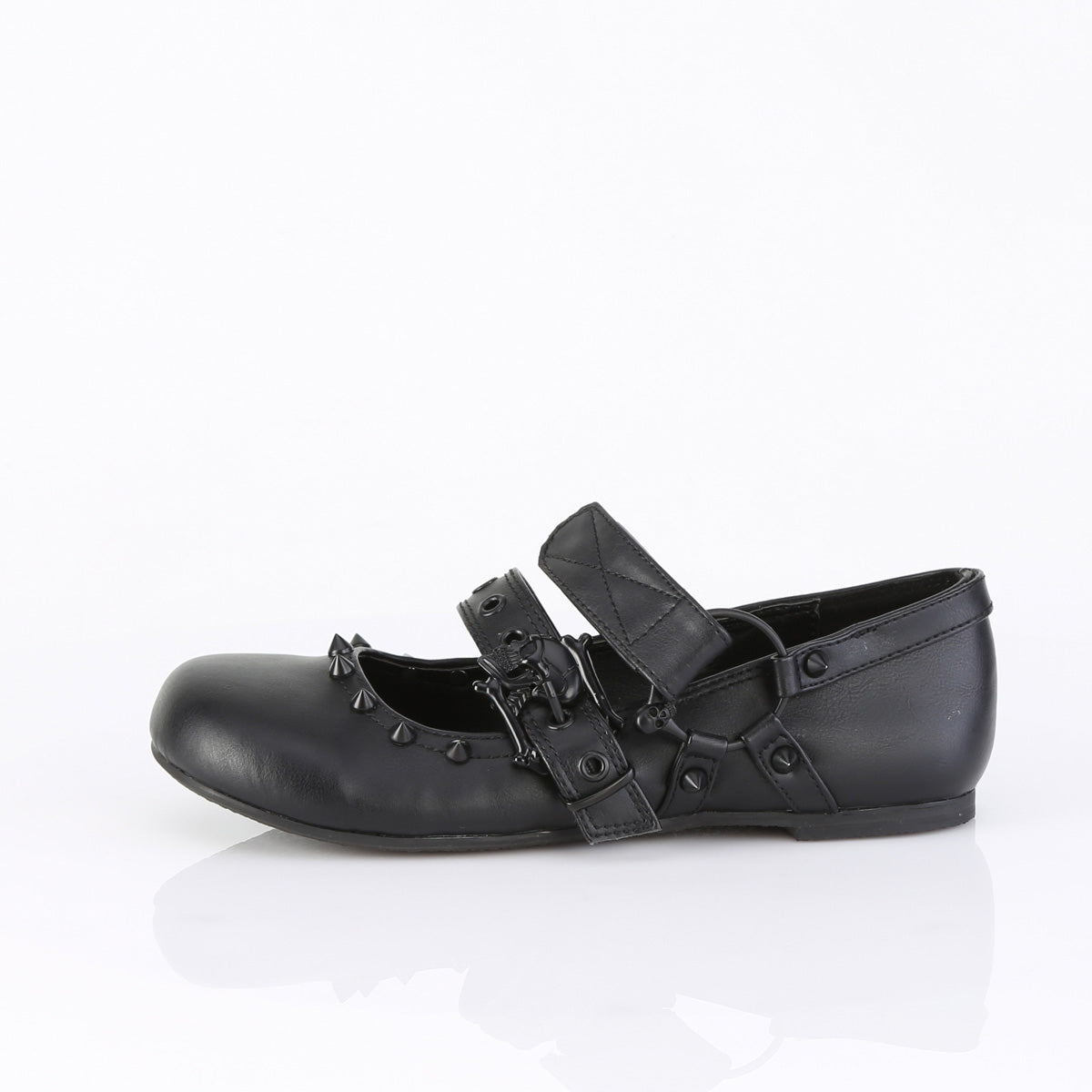 DAISY-08 Black Vegan Leather