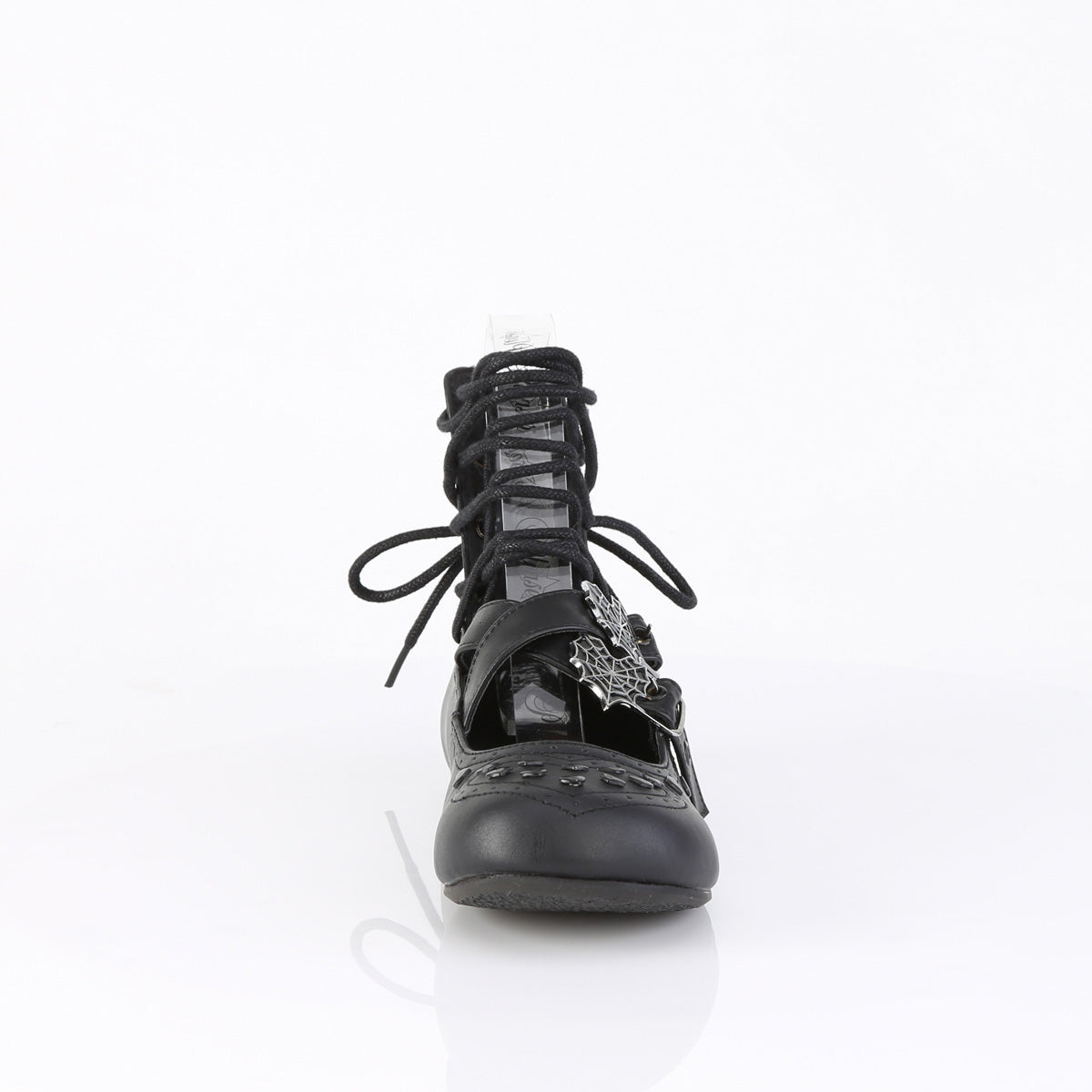 DAISY-11 Black Vegan Leather