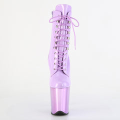 8 Inch Heel FLAMINGO-1020 Lavender Chrome