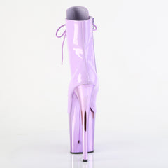 8 Inch Heel FLAMINGO-1020 Lavender Chrome