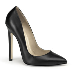 5 Inch Heel SEXY-20 Black Pu