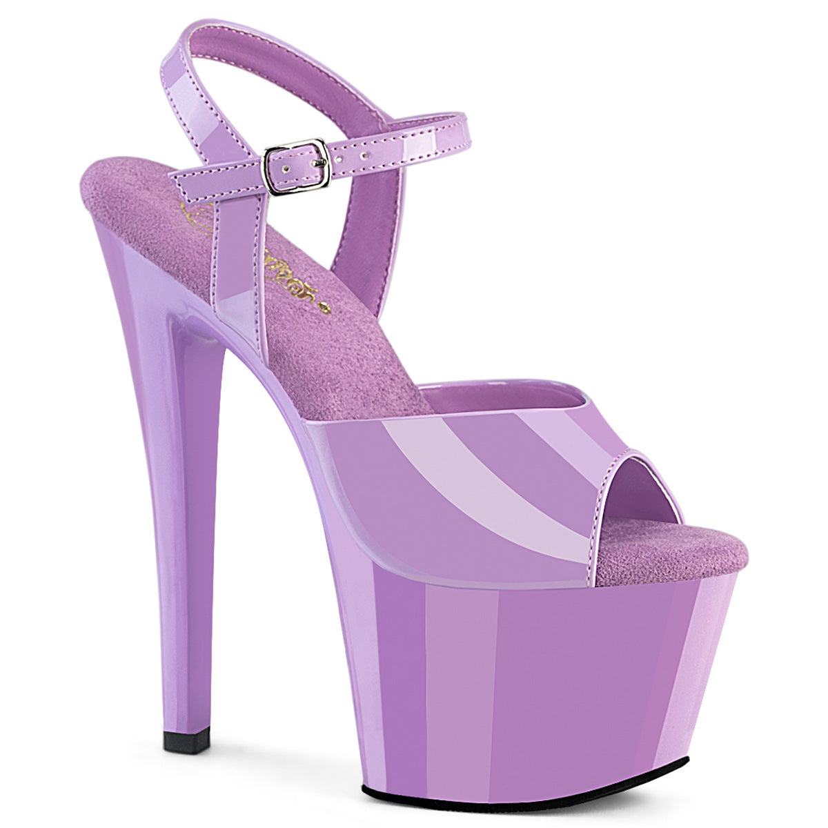 Pleaser Sky 309 Lavender Patent Platform Shoes