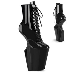 Pleaser Worship 1020 Black Patent Platform Shoes