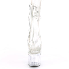 7 Inch Heel ADORE-1018C Clear