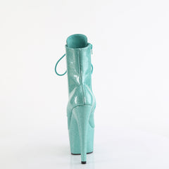 7 Inch Heel ADORE-1020GP Aqua Glitter