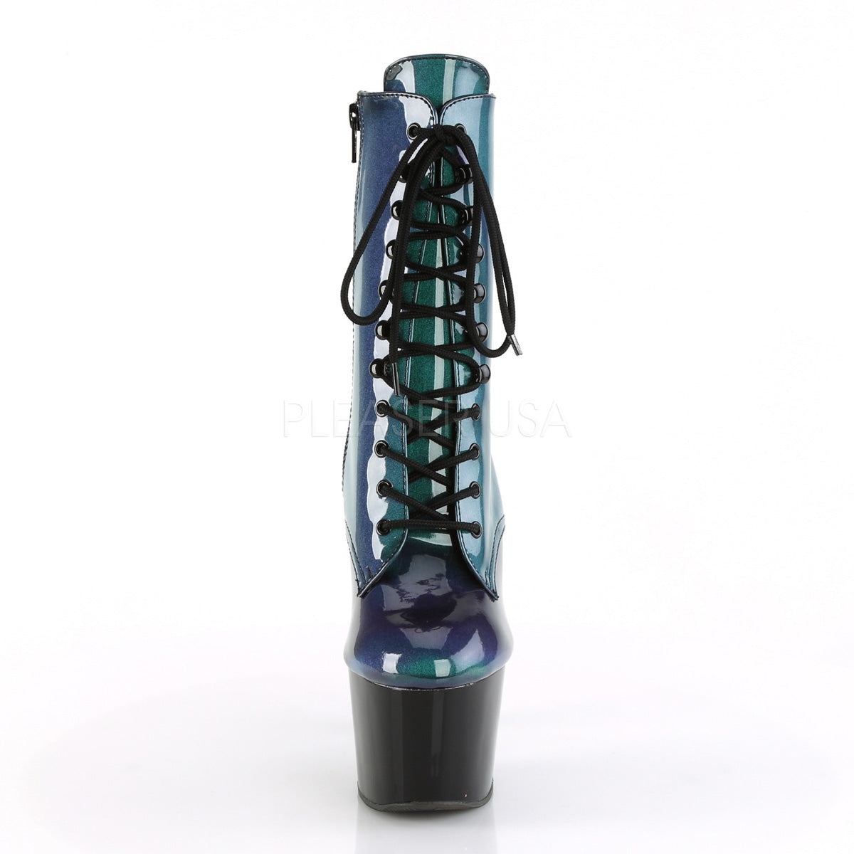 7 Inch Heel ADORE-1020SHG Purple Green