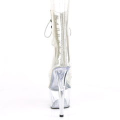 7 Inch Heel ADORE-1021C-2 Clear Rhinestone