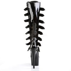 PLEASER ADORE-2043 Black Pat Knee High Boots - Shoecup.com - 4