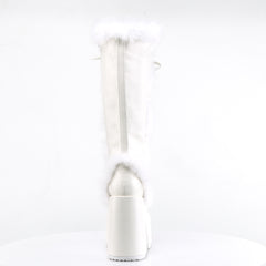 5 Inch Heel CAMEL-311 White Pu