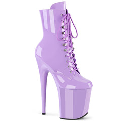 8 Inch Heel FLAMINGO-1020 Lavender Patent