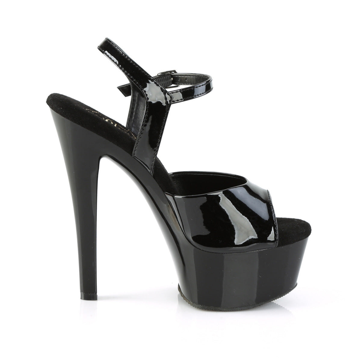 6 Inch Heel GLEAM-609 Black Pat