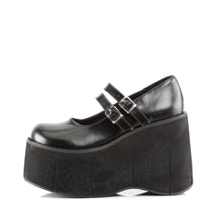 4 Inch Platform KERA-08 Black Pu