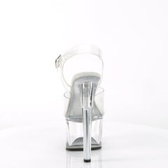 7 Inch Heel PASSION-708 Clear