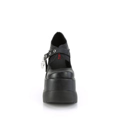 5 Inch Platform VOID-38 Black Pu