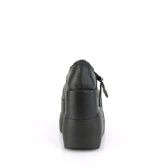 5 Inch Platform VOID-38 Black Pu